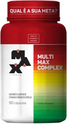 Multivitamínico Max Titanium Multimax Complex