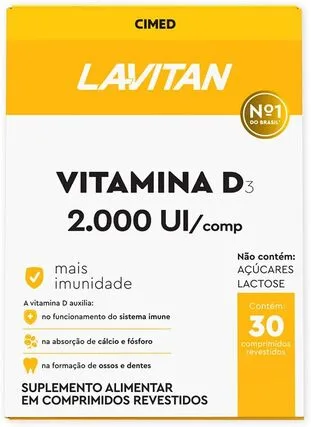 Lavitan Vitamina D 2.000UI