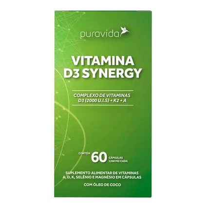 Puravida Vitamina D3 Sinergy