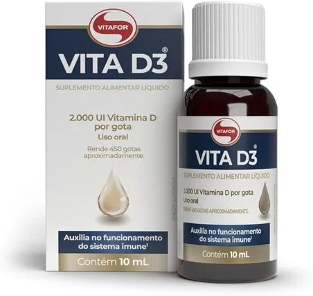 Vitafor Vita D3 Líquida 2000 UI/gota